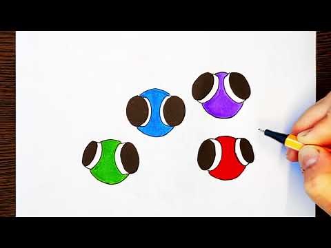 How To Draw LOOKIES / Rainbow Friends Chapter 2 / Easy Step By Step Drawing Tutorial