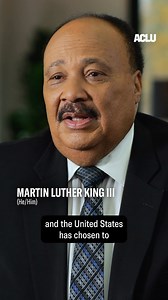 7.9K views · 324 reactions | “Darkness cannot drive out darkness; only light can do that.” Martin Luther King III is carrying on his father’s legacy and advocating against the death penalty. Take action at the link in our bio to tell President Biden to commute federal death row before his term ends. | ACLU | Facebook
