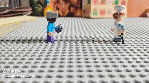 #stopmotion #steve #mincraft #gun #explsion