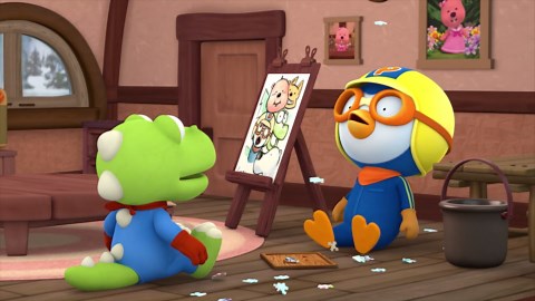 Pororo, The Little Penguin - Ep 20 - Loopy's Ruined Picture (2022)