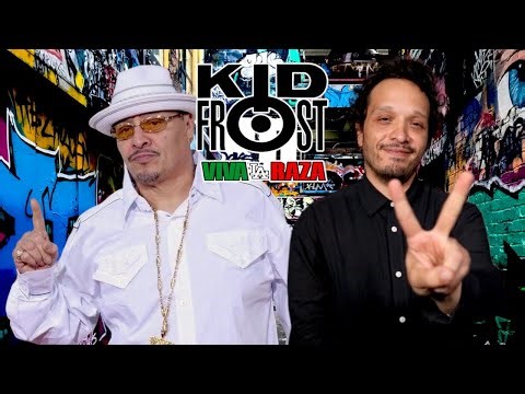Kid Frost performs La Raza w/ his son Scoop DeVille at Radiotron 40th Anniversary at MacArthur Park