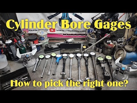 Bore Gage madness! Different tools for measuring cylinders and bores.