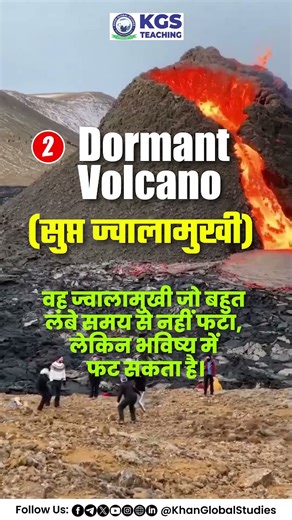 Types of Volcanoes Explained: हर छात्र के लिए जरूरी Geography Topic #volcanoes #kgsteachingexams