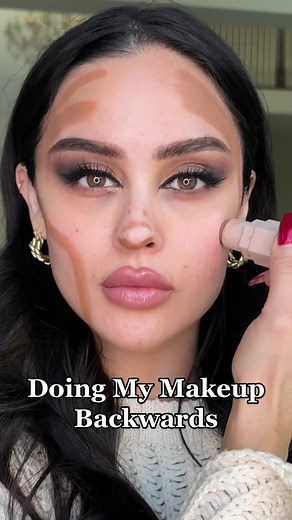 Reverse Holiday Makeup Tutorial with Dominique Cosmetics