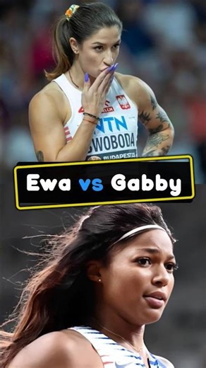 Gabby Thomas vs. Ewa Swoboda: When Intelligence Meets Explosive Speed! 🧠⚡