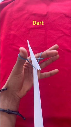 This Paper Dart Is Basically a Weapon 😬