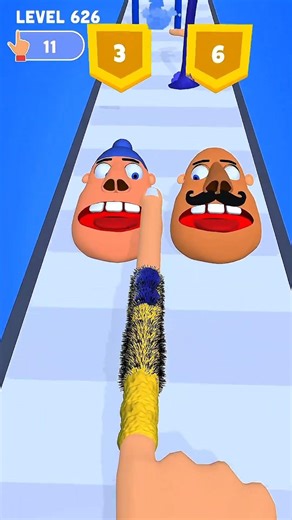 Finger Runner 3d Lvl-626#Mobile Gameplay #shorts #gaming