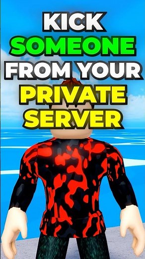 How to Kick Someone From Your Private Server in Roblox