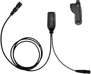 Hawk Lapel Mic, Tactical PTT, 3.5mm Earpiece Port, Compatible with Motorola APX6000 APX7000 APX8000 APX4000 APX1000
