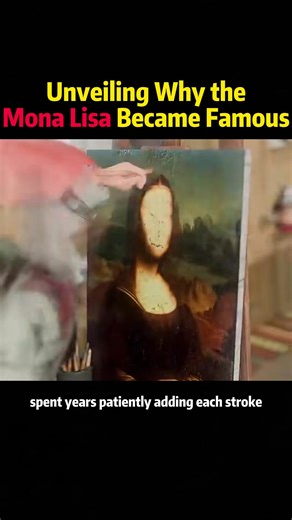 255K views · 1.8K reactions | Unveiling why the Mona Lisa became famous usa science knowledge MindMinds | science.enthusias | Facebook