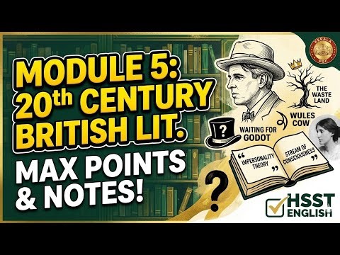 Kerala PSC HSST English - Module 5 Quick Revision