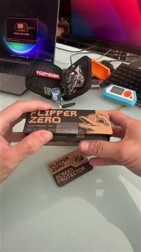 The new Translucent Flipper Zero! Along with a new Wifi Dev... #Shorts #slicerdroid