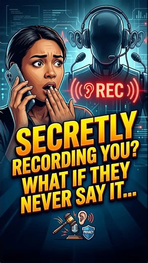 Can your call be recorder without your knowledge? #legal #facts #privacy #law #disclaimer #recording