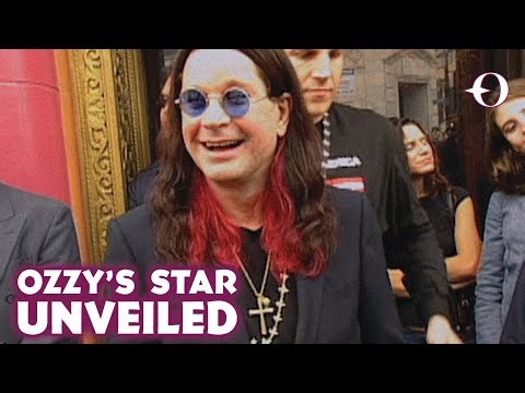 Ozzy Receives his Star on The Walk of Fame | The Osbournes TV