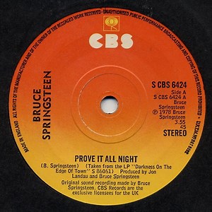 Bruce Springsteen - Prove It All Night
