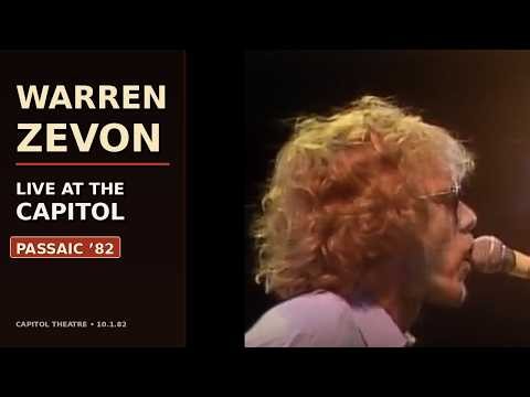 Warren Zevon | Live at Capitol Theatre, Passaic, NJ | 10/1/82