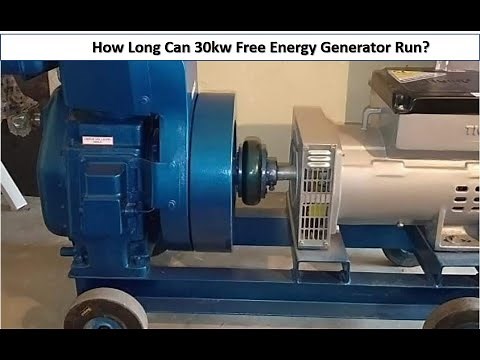 How to build and Run 10kw Free Energy Fuelless Generator
