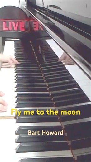 【安らぎピアノ】【KAOKAO】Fly me to the moon #ピアノ #piano #カフェミュージック #弾いてみた #ヒーリングミュージック #jazz #癒しの音楽