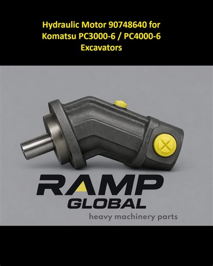 HEAVY MACHINERY PARTS | SPARE PARTS WORLDWIDE on Instagram: "**Hydraulic Motor – Komatsu PC3000-6 / PC4000-6** **Part Number: 90748640** ✅ In stock – order now ✅ Complete hydraulic motor for Komatsu large mining excavators ✅ Direct replacement for 90748640 ✅ Fast worldwide delivery 🔧 **Compatibility** Fits Komatsu mining excavators equipped with hydraulic motor 90748640, including: Komatsu PC3000-6 Komatsu PC4000-6 Designed for heavy-duty mining applications, ensuring stable torque output and r
