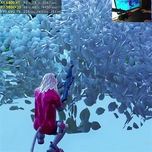 Fortnite 4K Performance Mode Gameplay #216