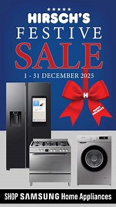 Upgrade your kitchen and home this season with Samsung’s trusted appliance range at Hirsch’s. | Hirsch's Homestore