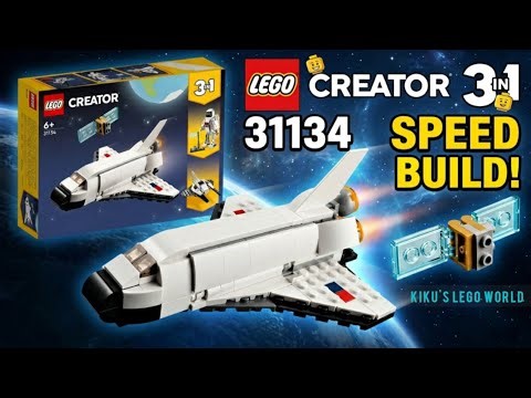 Epic Build: LEGO Creator 3-in-1 Space Shuttle (31134) | Triple the Adventure!
