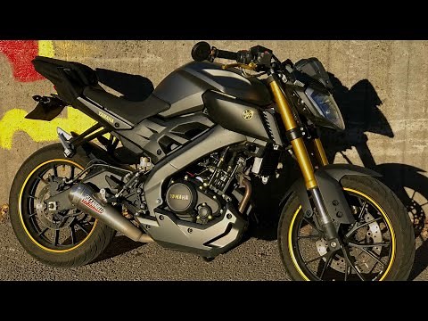 Yamaha mt 125 tuning story! (list of parts in description)