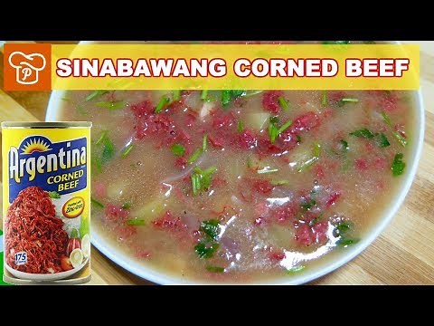 How to Cook Sinabawang Corned Beef | Pinoy Easy Recipes