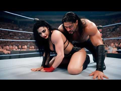 Roman Reigns vs Saraya - Extraordinary Intergender Match | WWE 2K23