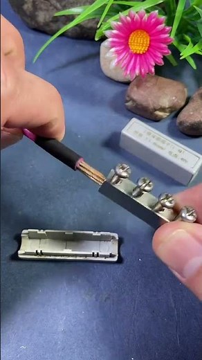 Quick splicing method for copper and aluminum wires ✔️
