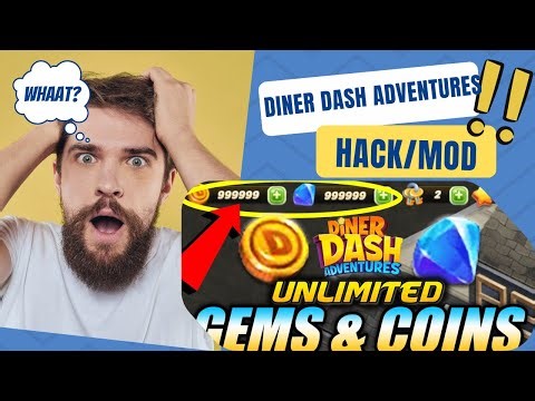 Diner DASH Adventures HACK – Unlimited Coins & Hearts FREE MOD 2025 🎉