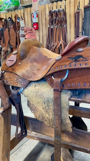 From slick to stick - watch how to bring the rough out leather on your saddle back to life! #roou #leather #leathercleaning #ridearoo #roohide #roohidesaddlery #madeinamerica | Roohide Saddlery