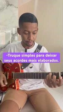 Simple trick to decorate your guitar chords 🎸