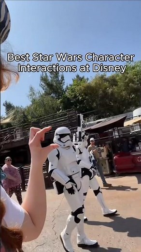 Best Star Wars Character Interactions at Disney 🤯✨ (Instant Mood Boost)