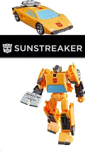 Transformers Studio Series 86 Deluxe Class Transformers: The Movie Autobot Sunstreaker SHORT