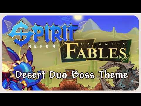 Spirit Reforged & Calamity Fables OST | "Sunbolt Showdown" | Scourge VS Scarabeus Duo Fight Theme