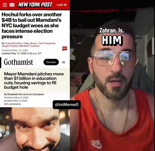Leftists actually believe Mamdani erased a $12 billion budget deficit by “taxing the rich.”That’s the power of communist propaganda pushed by the left-wing media. They’re so brainwashed that any “socialist” politician could sell them the Brooklyn Bridge tomorrow.