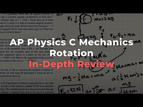 AP Physics C - Rotation In-Depth Review