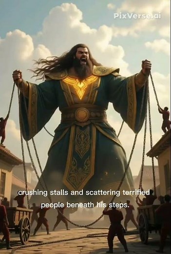 Colossal Giant Destroys Medieval Marketplace | Epic Fantasy Short