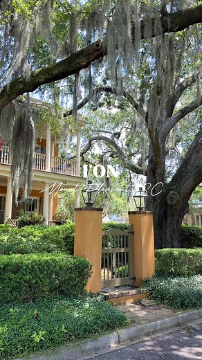 📍I’ON, Mount Pleasant, SC One of the most unique, desirable neighborhoods in Charleston💫 I’On is a New Urbanist Traditional Community located only minutes from the beaches, historic downtown Charleston and has 2 lakes connected by a picturesque canal, docks, walking trails, a state of the art amenity center, and a village square full of local businesses. It truly resembles the architecture and landscaping of downtown Charleston✨ The full video is on my YouTube channel, The Charleston Life! If