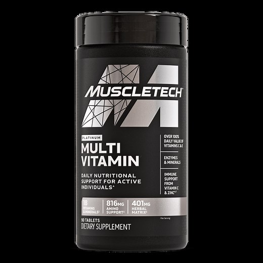 MuscleTech® Platinum Multivitamin | Complete Daily Nutrition