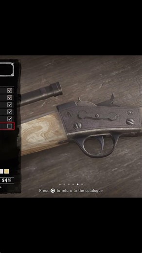 First Sniper Rifle | RED DEAD REDEMPTION 2 | TGxSAGA #rdr2 #ps5 #cinematicgameplay #shorts