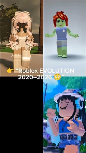 Roblox Evolution is CRAZY! 📈 (2020-2026) #roblox #robloxedit #edit #aesthetic