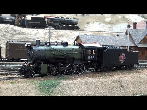 Broadway Limited Great Northern Railway 2-8-0 with Paragon 3 RollingThunder Review