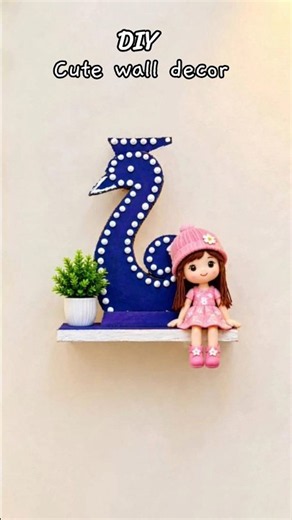 Unique DIY Wall Decor Idea 🍃 | Easy Cardboard Crafting #diycrafts