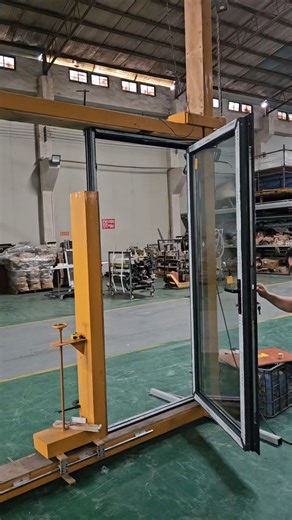 90 Series Heavy-duty Casement Door with Multi-point Lock Design #factory