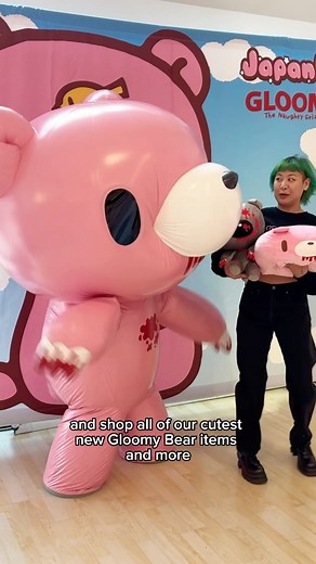 JapanLA on Instagram: "Gloomy Bear is throwing a Party at JapanLA this Saturday, December 7! 喝Take photos with Gloomy Bear from 7pm - 9pm! 喝Gloomy Bear-Inspired Outfit Contest! 喝Free Pin with $40 Gloomy Bear Purchase! Visit JapanLA this Saturday for our Gloomy Bear Party! Dress in your best Gloomy Bear-inspired outfit for your chance to win a Mega Jumbo Gloomy Bear Plush! Also, get a free Pin with a $40 Gloomy Bear Purchase (while supplies last). Don’t miss out! See you there! ❤️"