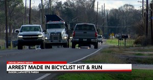 Bicyclist killed in Lafayette Parish hit-and-run crash identified by family; driver arrested