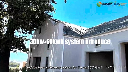 4.5K views · 36 reactions | Bluesun Solar 30KW+60 KWH Solar System, feedback from South African Customers. #bluesun #SouthAfrican #solar #solarsystem #energystoragesystem #solarsupplier #solarsolution | Bluesun Solar | Facebook