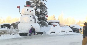 'Snowzilla' returns to Anchorage years after dispute with city